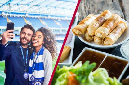 Chelsea FC Stamford Bridge Tour for Two and a Two Course Pre-Theatre Meal for Two at B Bar