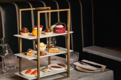 Japanese Tapas Style Afternoon Tea for Two at La Bibliotheque