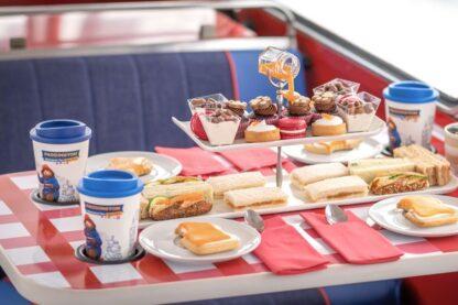 Paddington Afternoon Tea Bus Tour for Two Adults and One Child