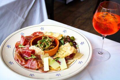 Sharing Board with Cocktails for Two at Mamalù London