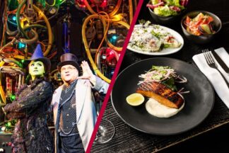 Theatre Tickets to a West End Show for Two with Three Course Meal and Prosecco at Gaucho