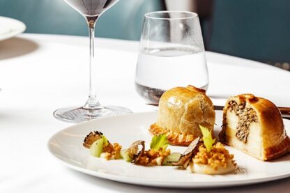 Three Course Lunch with Wine Pairing for Two at Corrigan's Mayfair